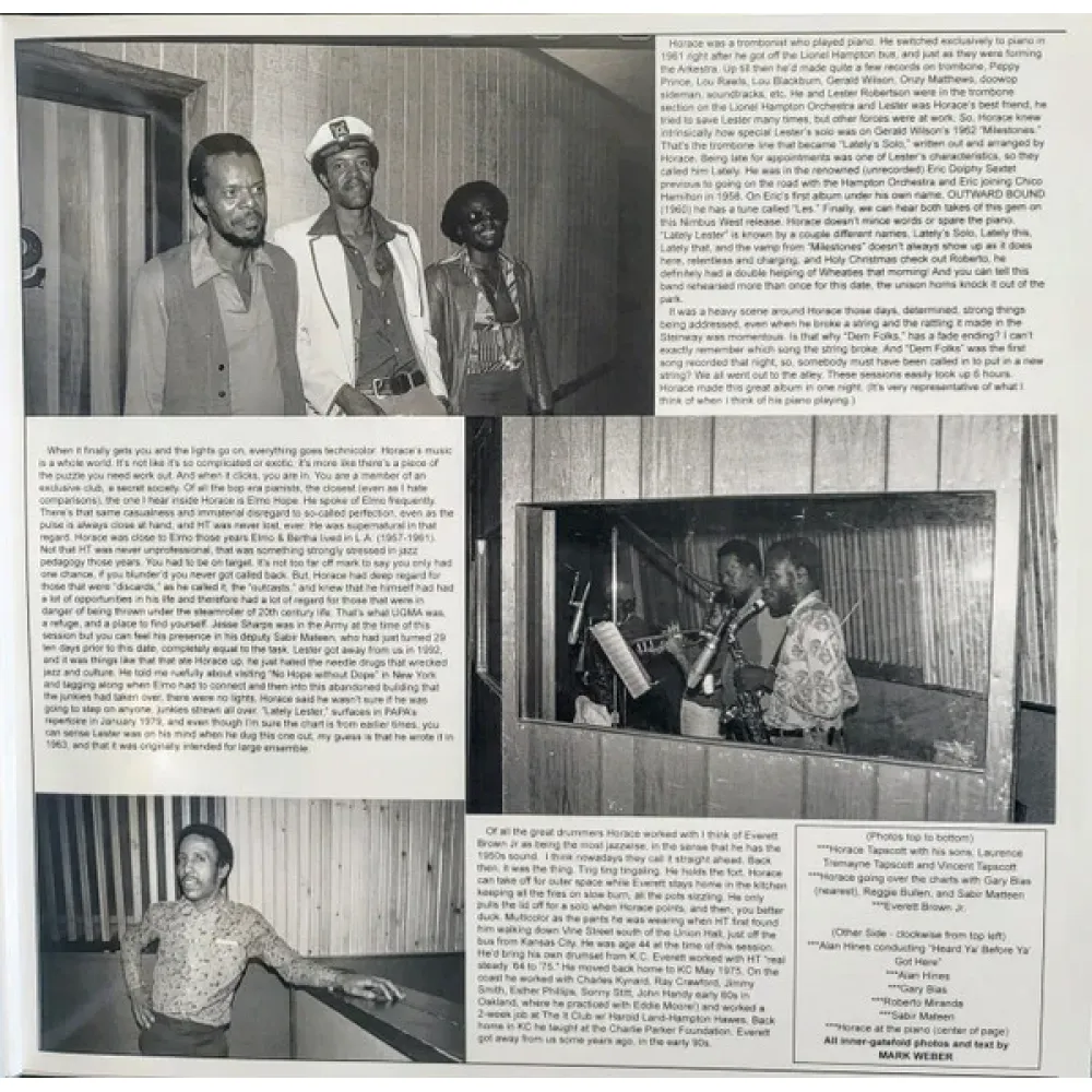 Horace Tapscott Sextet - Dial 'B' For Barbra - (Analogue) LP