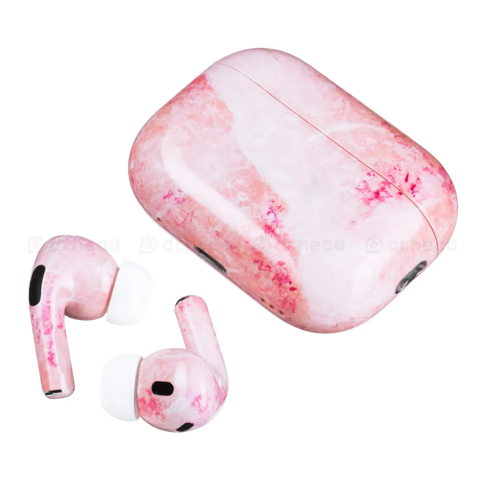 Apple AirPods Pro 2nd gen with MagSafe USB-C (2023) Pink Marble Gloss