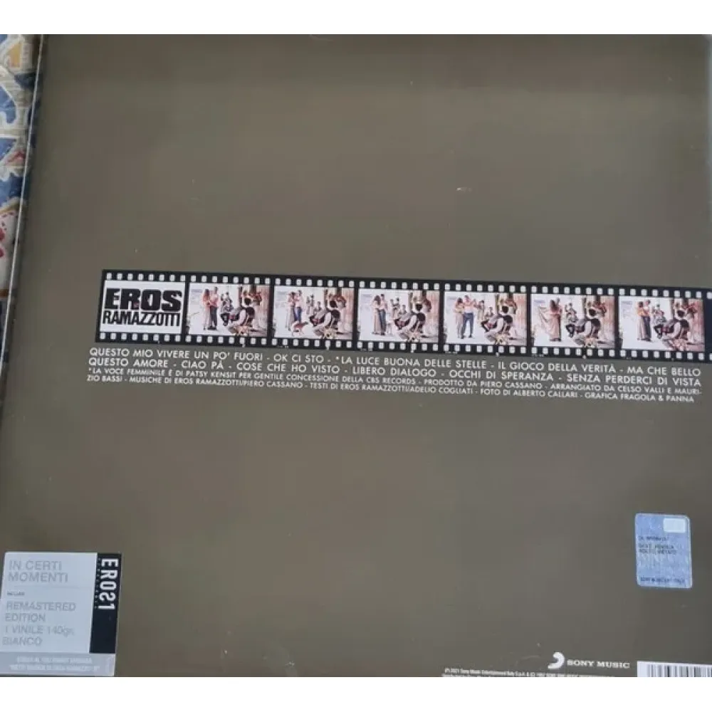 Eros Ramazzotti - In Certi Momenti - LP