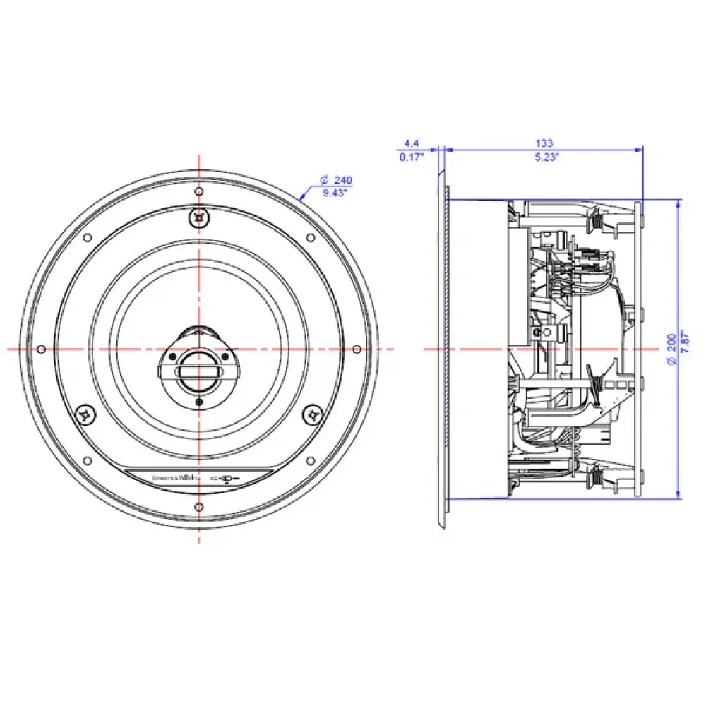 Bowers & Wilkins CCM662 White