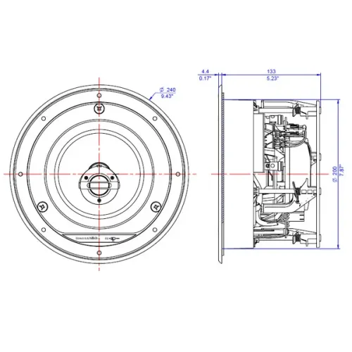 Bowers & Wilkins CCM662 White