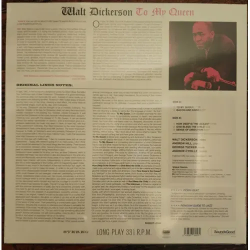 Walt Dickerson - To My Queen - LP