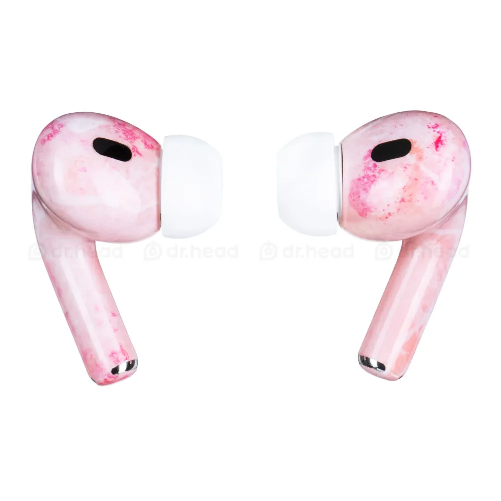 Apple AirPods Pro 2nd gen with MagSafe USB-C (2023) Pink Marble Gloss