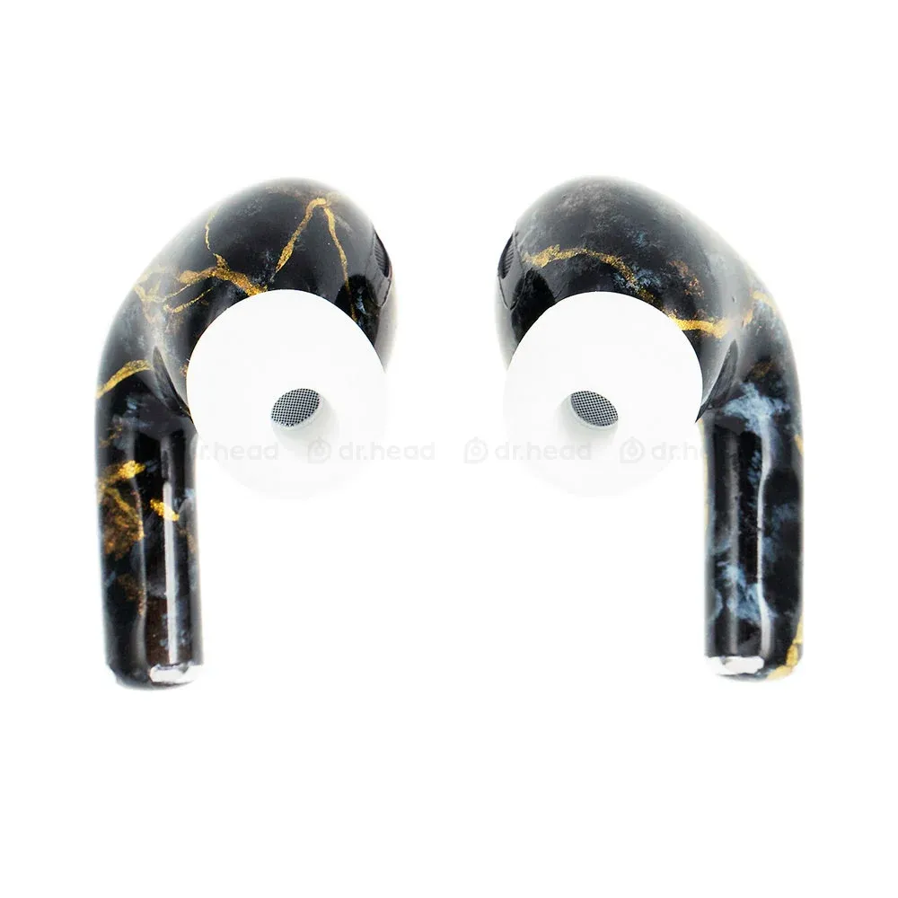 Apple AirPods Pro 2nd gen with MagSafe USB-C (2023) Black Marble Total Matte