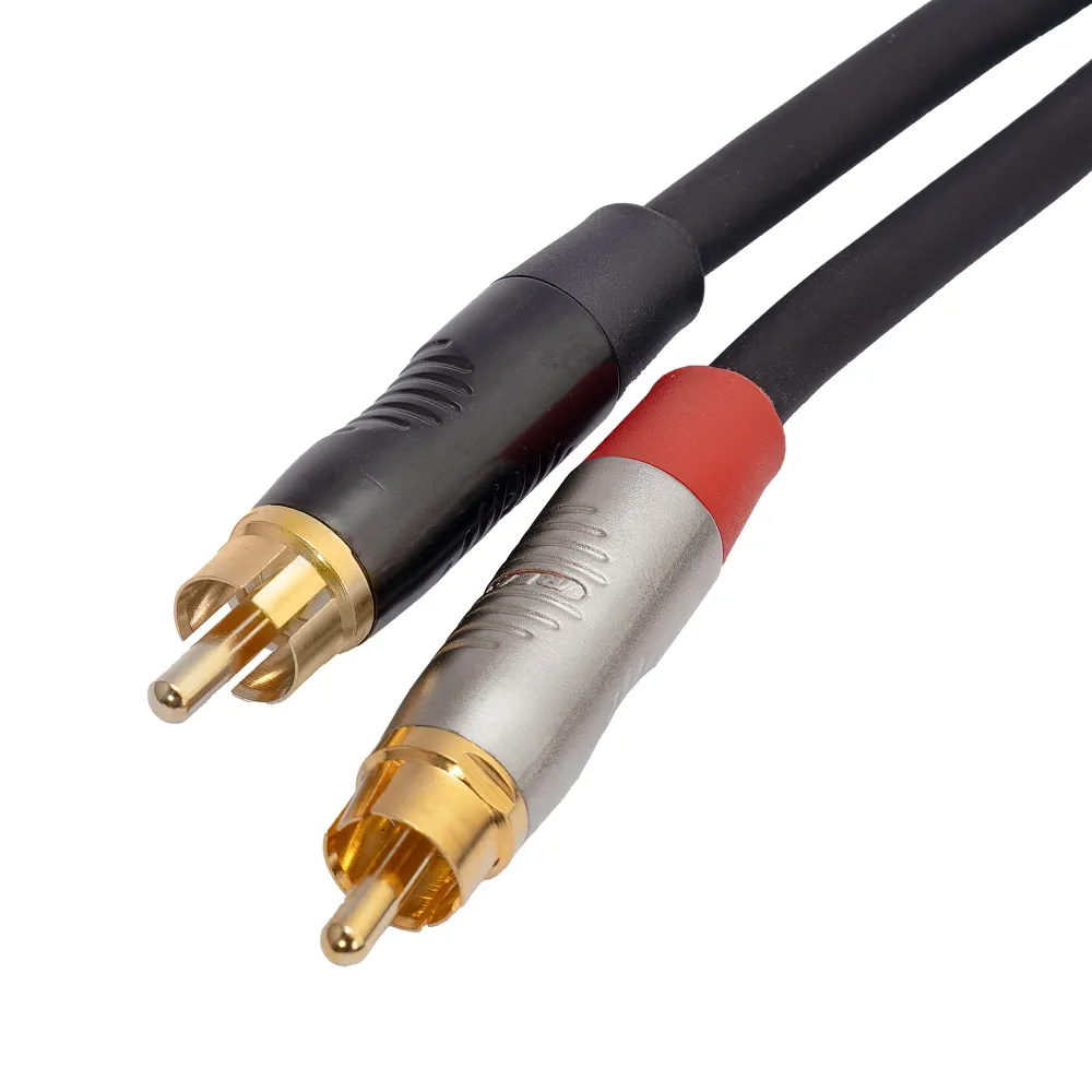 HeadMade Pro 2RCA - 2XLR-F Black 1m