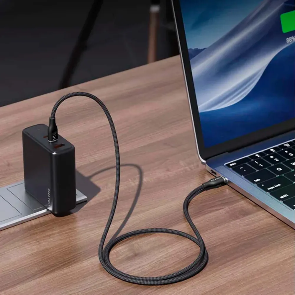 VOLTME PowerLink Rugg CTC USB-C - USB-C 1m Black