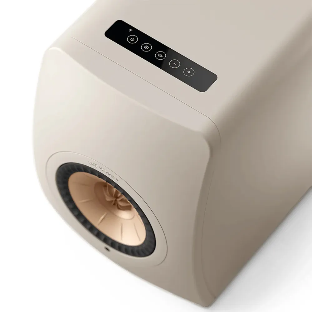 KEF LS50 Wireless II Sand Shell