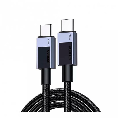 UGREEN L512 Black/Grey USB-C/USB-C 1m