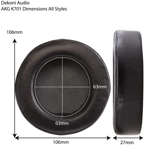 Dekoni Audio Elite Velour Ear Pad Set for AKG K701