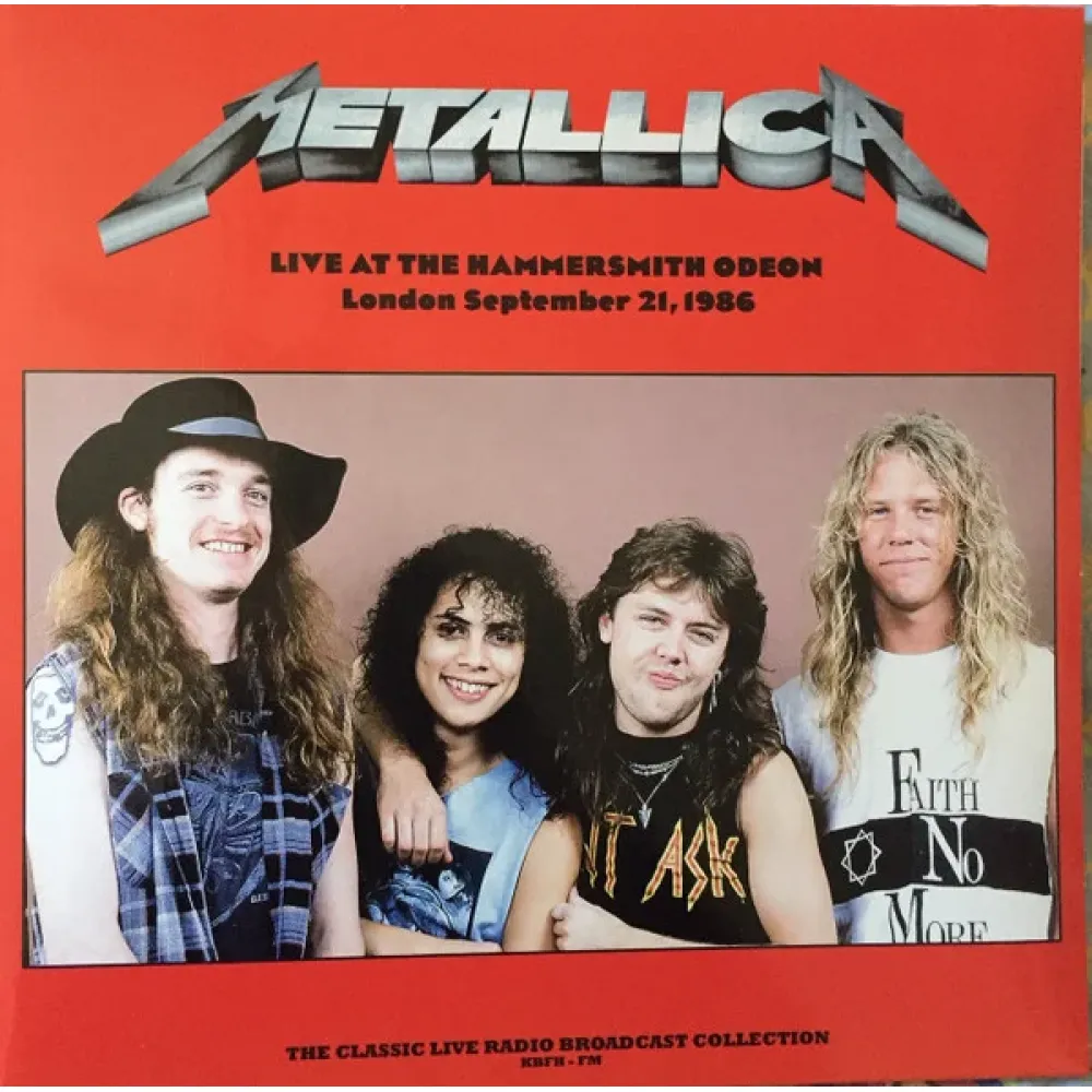 Metallica – Live At The Hammersmith Odeon - London September 21, 1986 - Red - LP