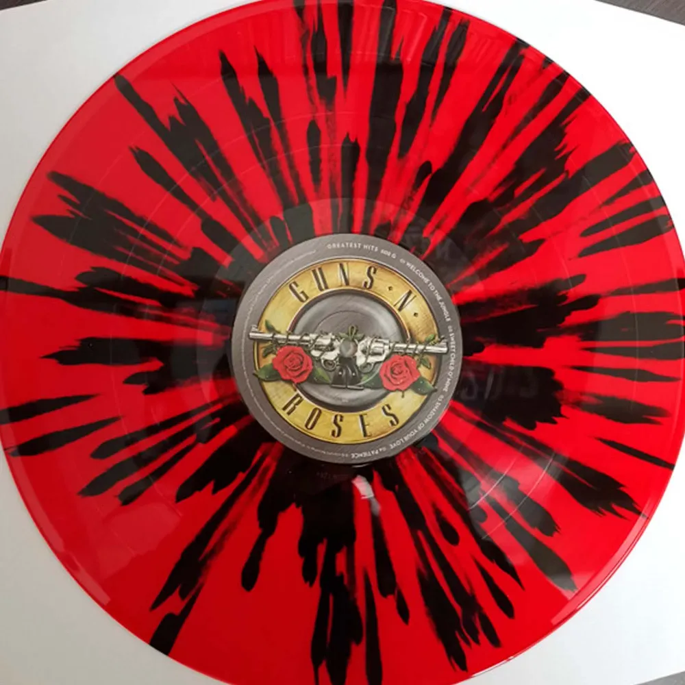 Guns N Roses Greatest Hits (Red/Black Splatter) LP