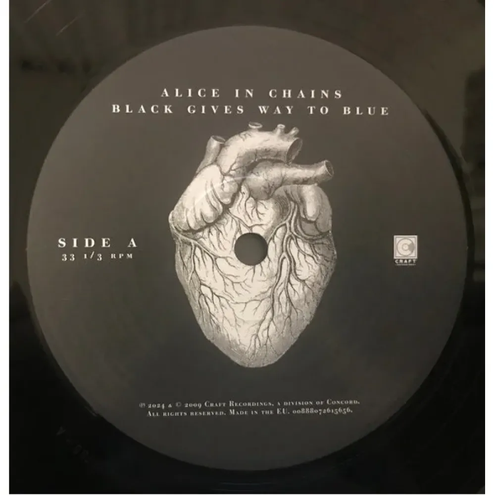 Alice In Chains Black Gives Way To Blue LP