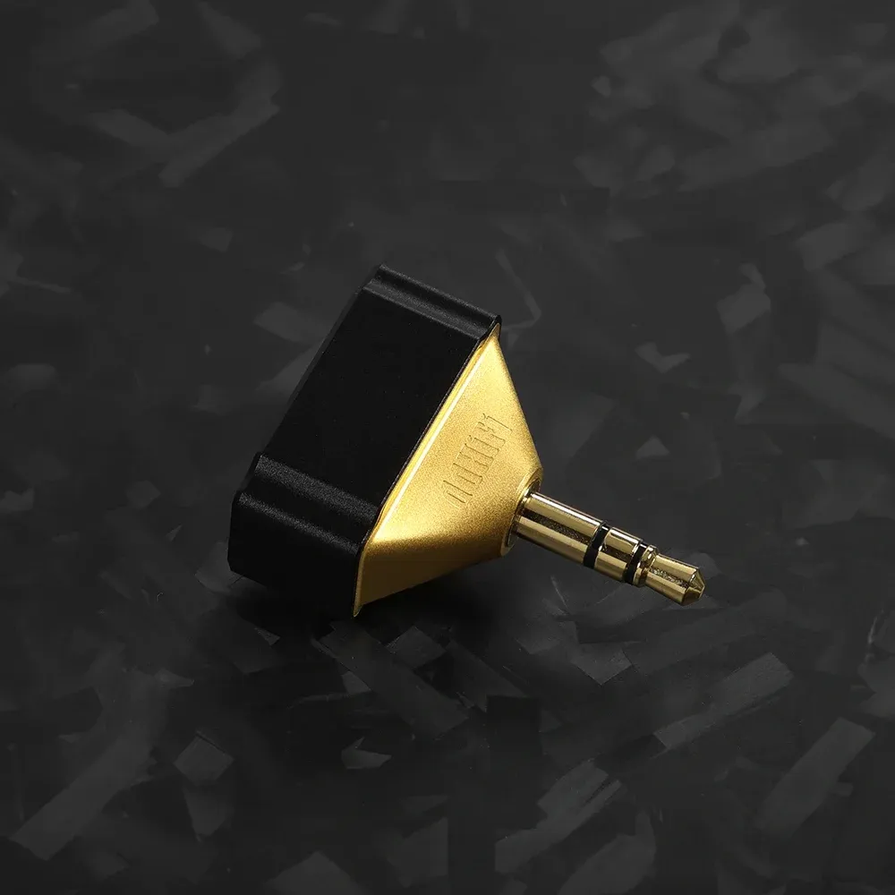ddHiFi DJ44Gold Edition Black Gold 4.4mm (f) - 3.5mm (m)