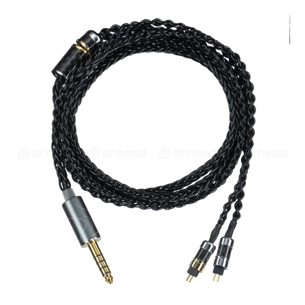 HeadMade IEM 2-pin to Multi-Plug 3 in 1 Black 1.2m