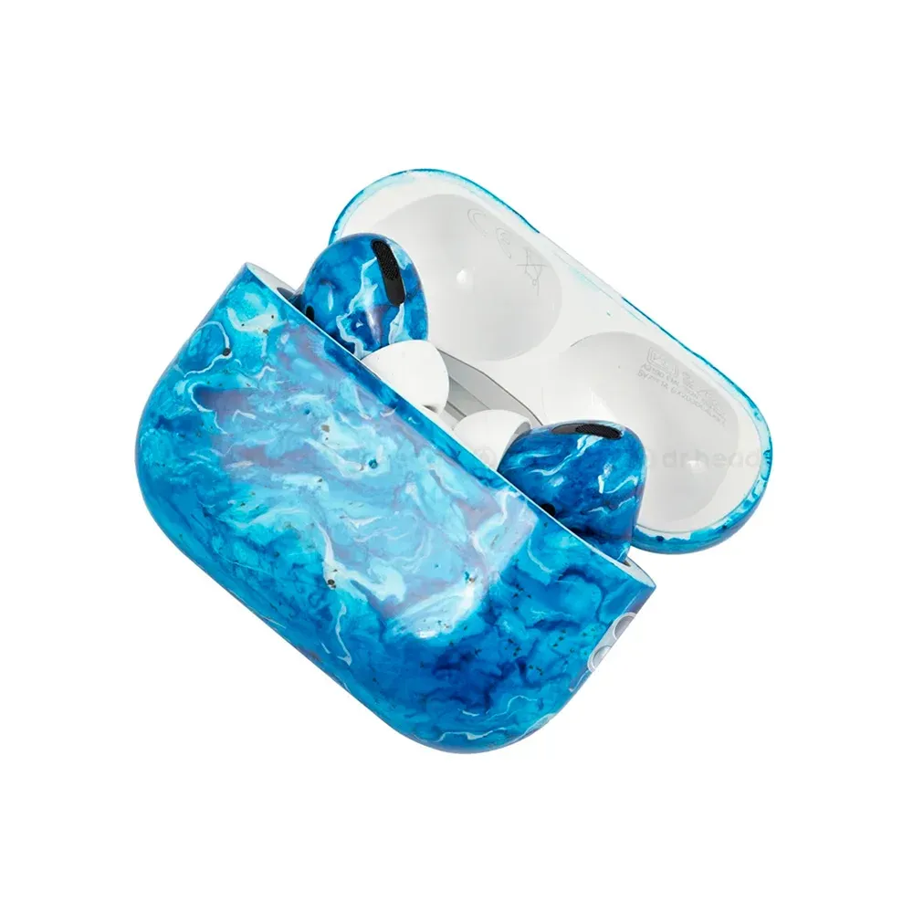 Apple AirPods Pro 2nd gen with MagSafe USB-C (2023) Blue Marble Gloss