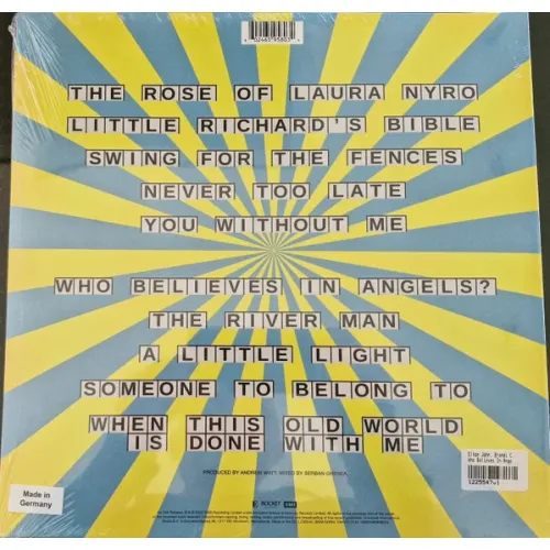 Elton John & Brandi Carlile – Who Believes In Angels? - Pink Spiral with Yellow - LP