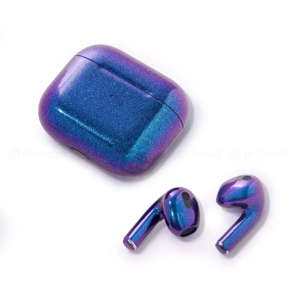 Apple AirPods 3rd Illusion Aquamarine Violet Total Gloss