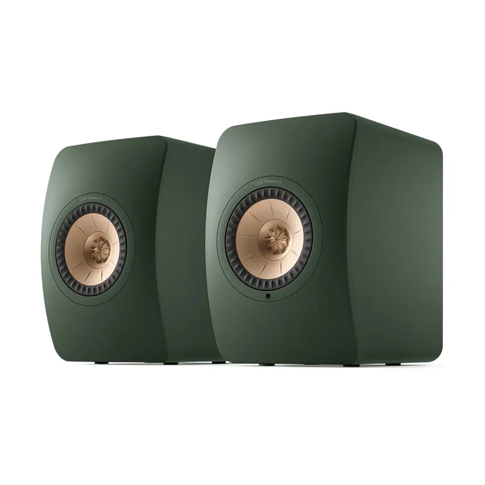 KEF LS50 Wireless II Moss Green