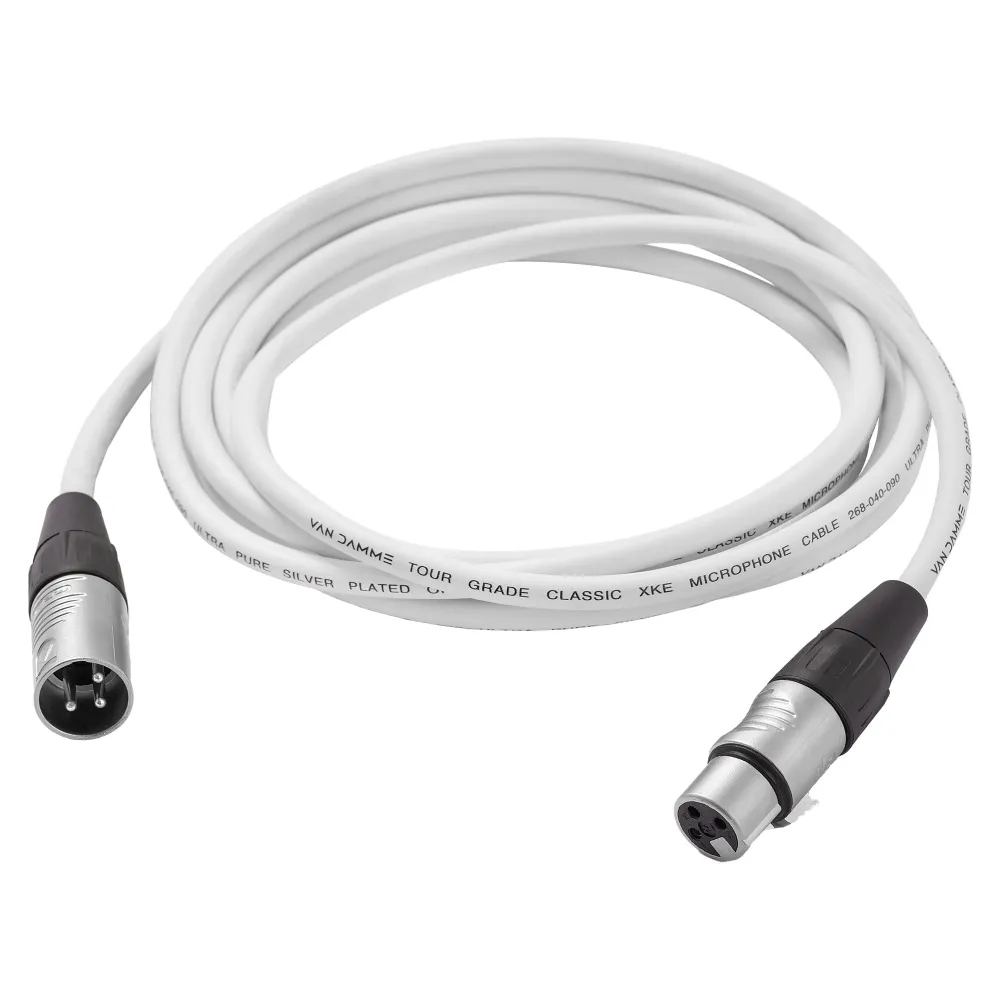 HeadMade Pro XLR-F - XLR-M White 3m