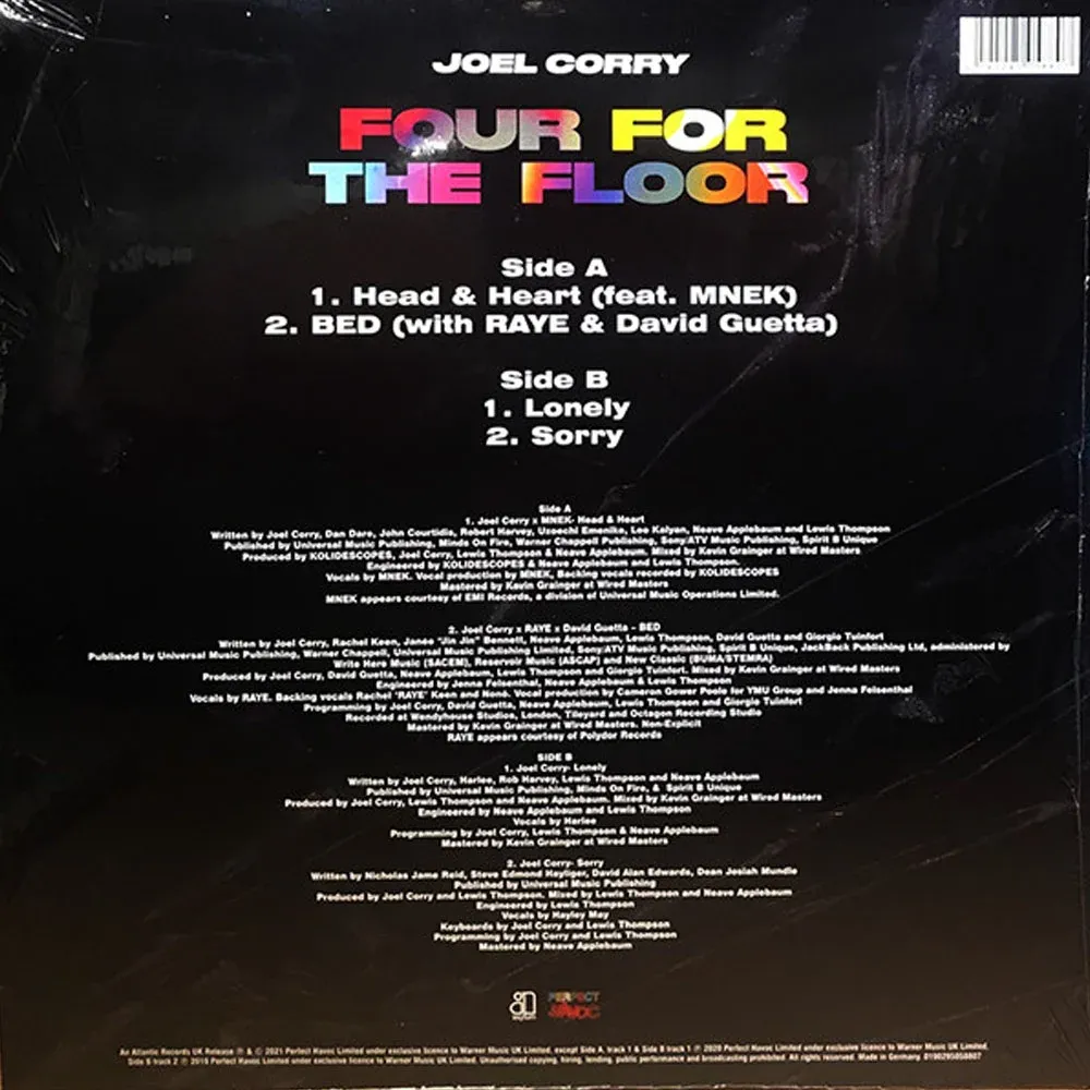 Joel Corry - Four For The Floor LP