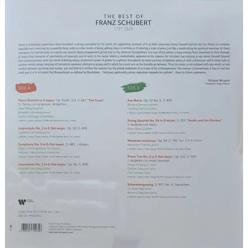 Various - The Best Of Franz Schubert - LP