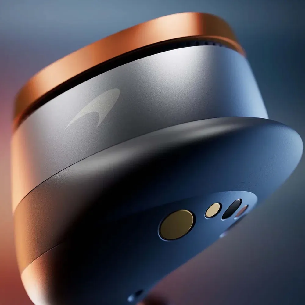 Bowers & Wilkins Pi8 McLaren Edition Galvanic Grey/Papaya Orange