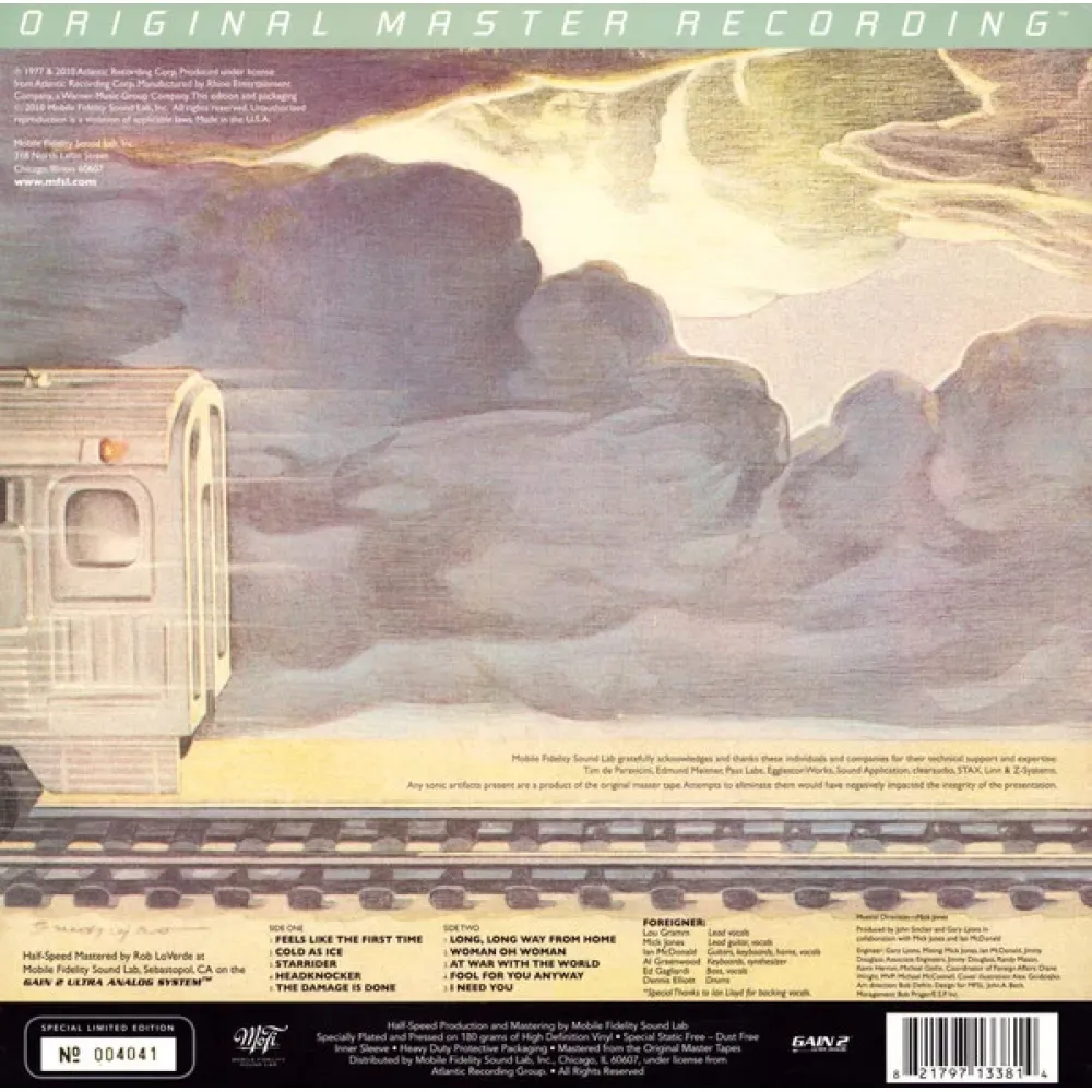 Foreigner – Foreigner - MFSL - LP