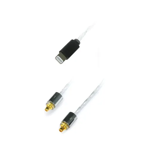 OEAudio 2DualCPS Lightning - MMCX Transparent