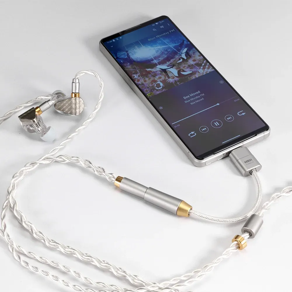 ddHiFi TC44C M2 Silver USB-C - 4.4mm