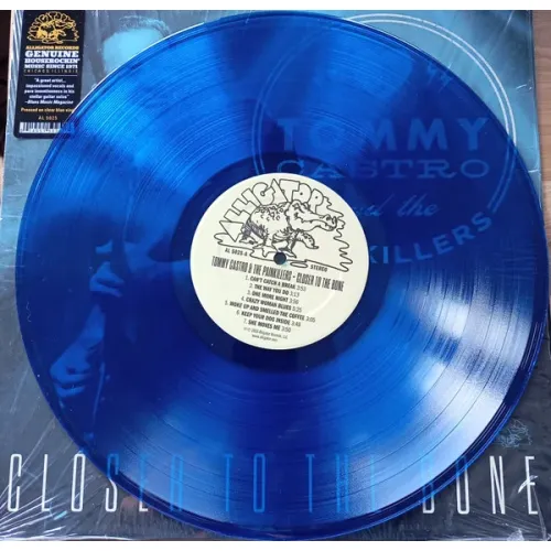 Tommy Castro And The Painkillers – Closer To The Bone - Clear Blue - LP