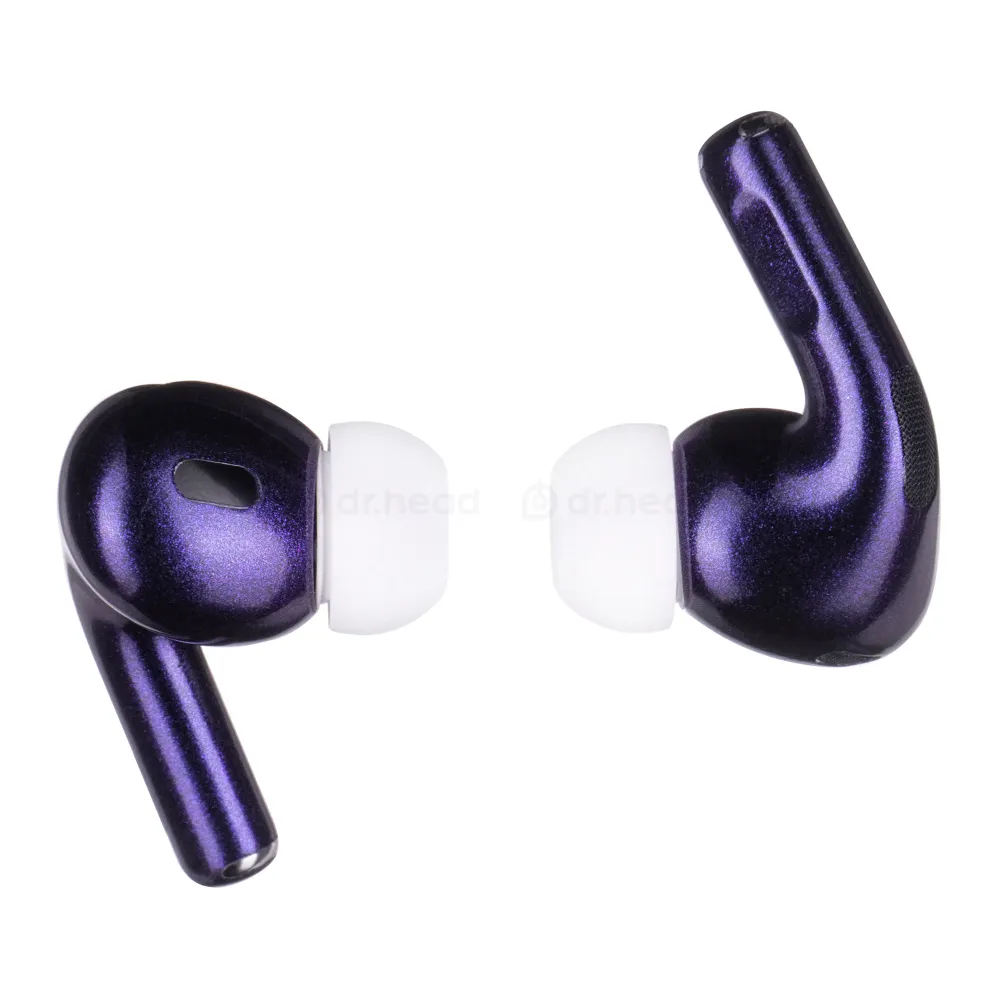 Apple AirPods Pro 2nd gen with MagSafe USB-C (2023) Illusion Aquamarine Violet Total Gloss