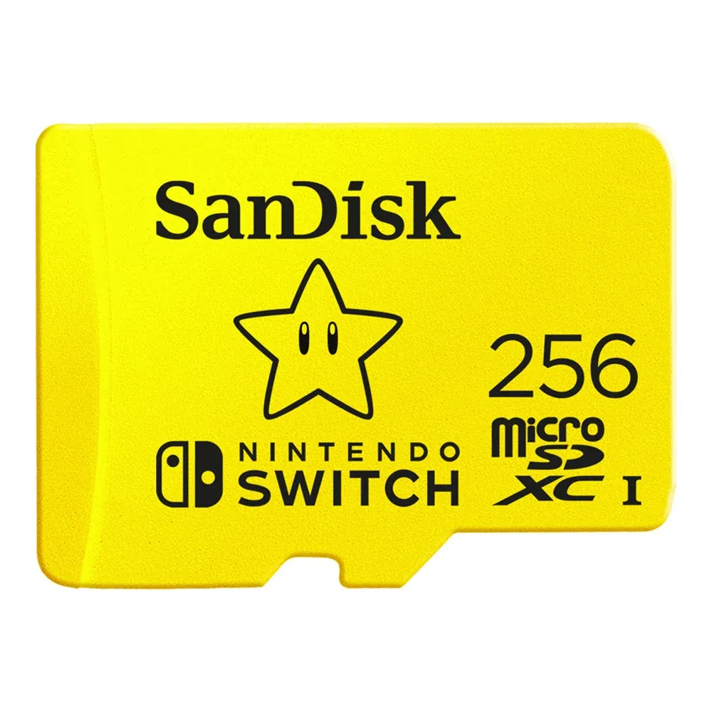 SanDisk Nintendo Switch microSDXC 256Gb Yellow
