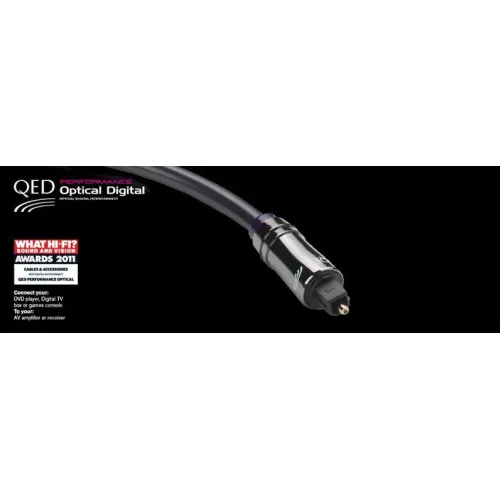 QED Performance Optical Graphite Toslink - Toslink 1.5m