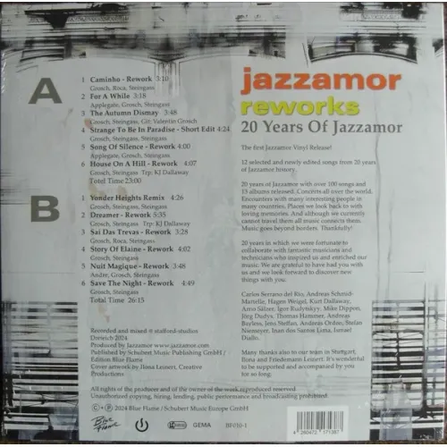 Jazzamor - Reworks - 20 Years Of Jazzamor - LP