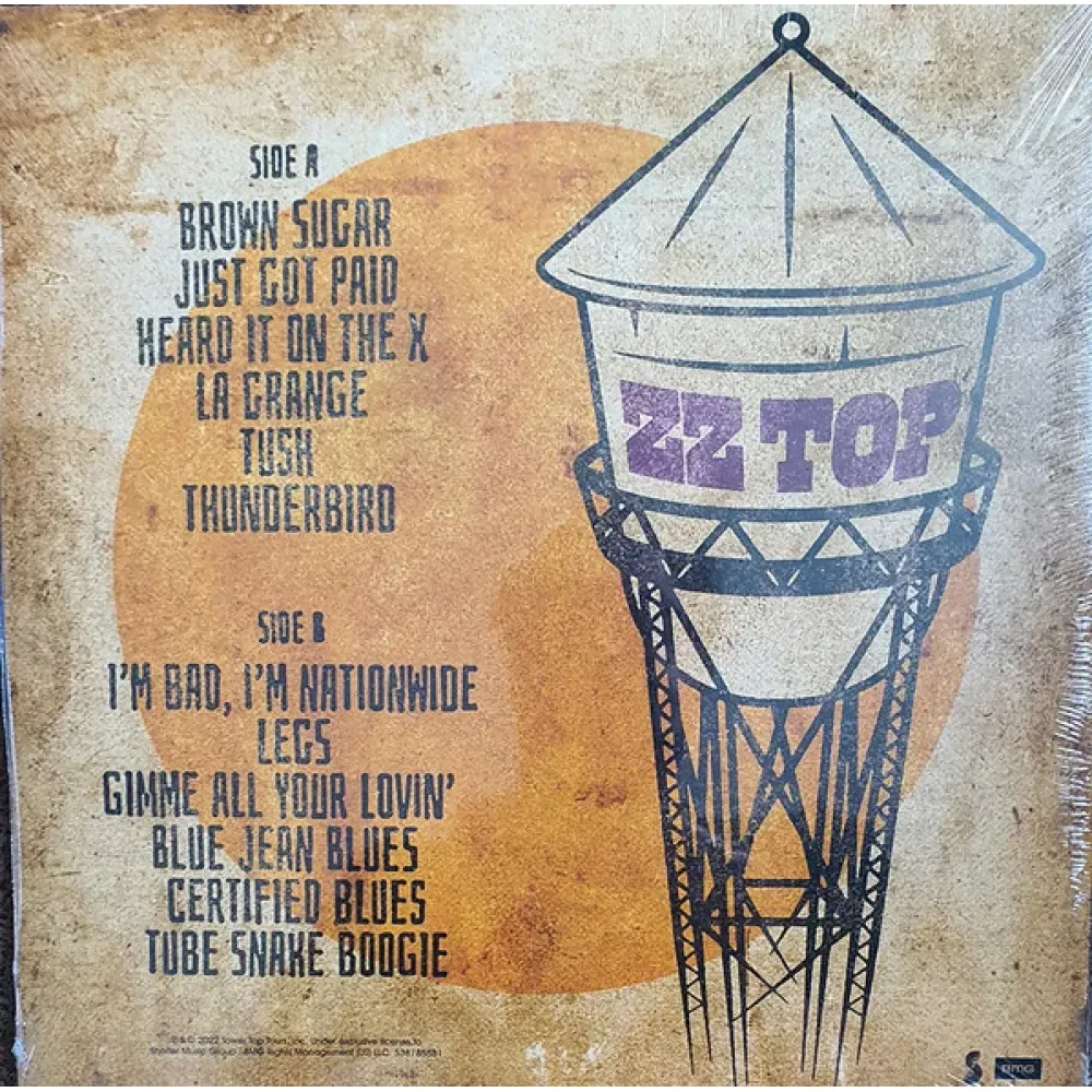 ZZ Top – Raw - Tangerine - LP