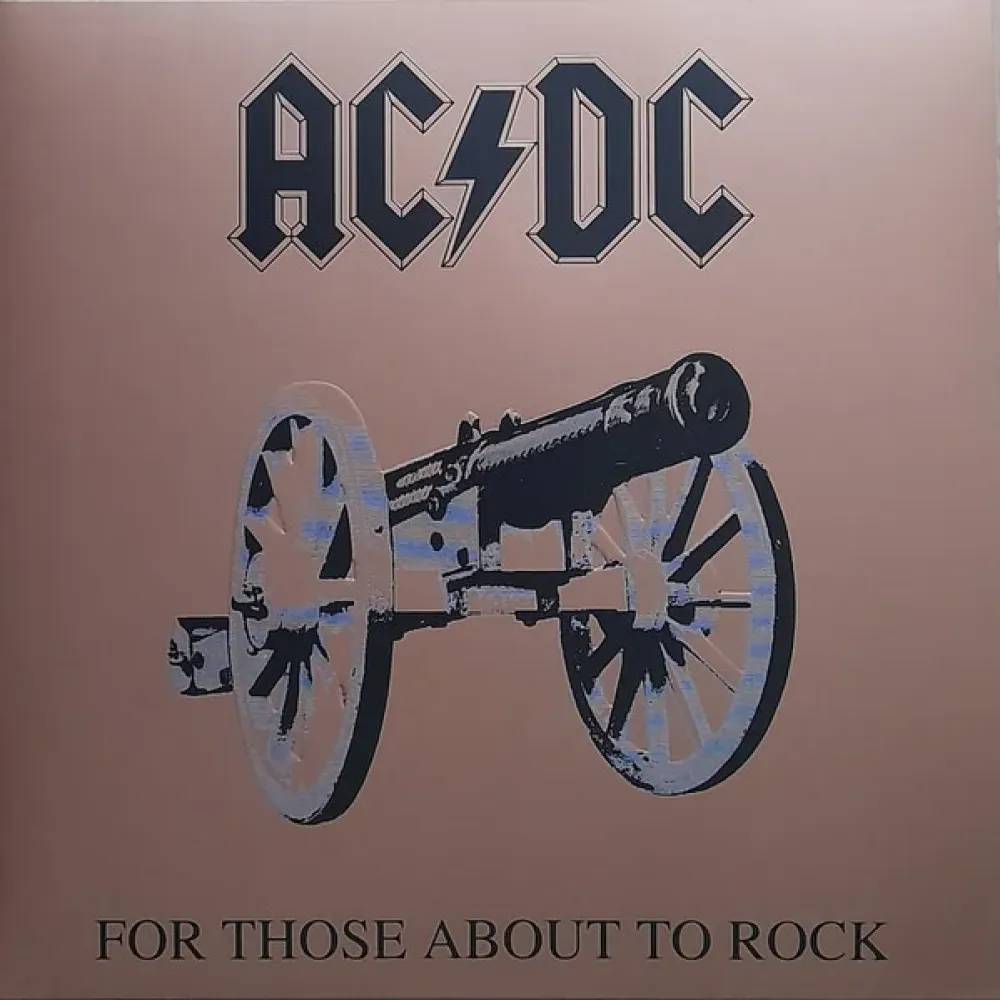AC/DC – For Those About To Rock (Coloured Gold) LP