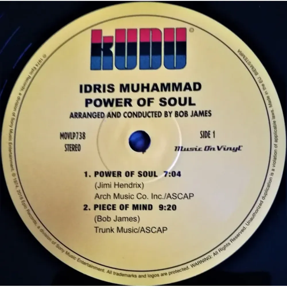 Idris Muhammad; Grover Washington, Jr.; Bob James; Ralph MacDonald; Joe Beck; Gary King; Randy Brecker - Power Of Soul