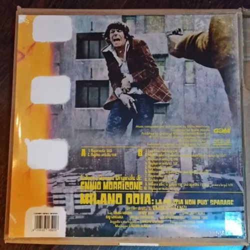 Ennio Morricone – Milano Odia: La Polizia Non Puo Sparare - Clear Red - LP