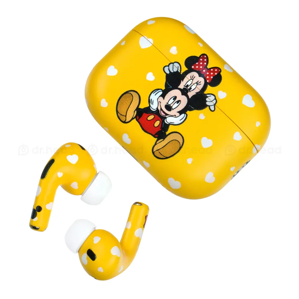 Apple AirPods Pro 2nd gen with MagSafe USB-C Mickey & Minnie Sunny Day