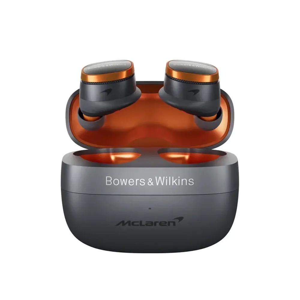 Bowers & Wilkins Pi8 McLaren Edition Galvanic Grey/Papaya Orange