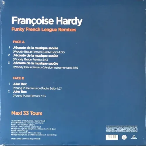 Francoise Hardy – Funky French League Remixes - LP