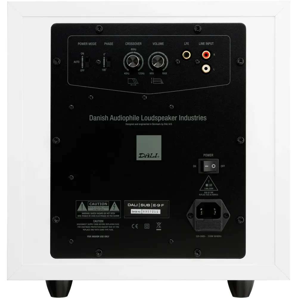 Dali SUB E-9 F Satin Black