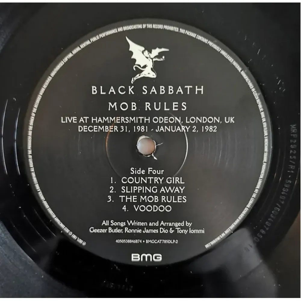 Black Sabbath – Mob Rules LP