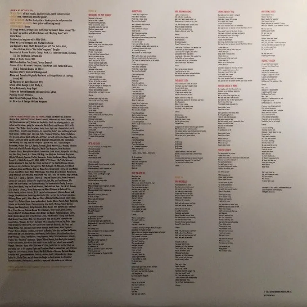 Guns N' Roses - Appetite For Destruction LP