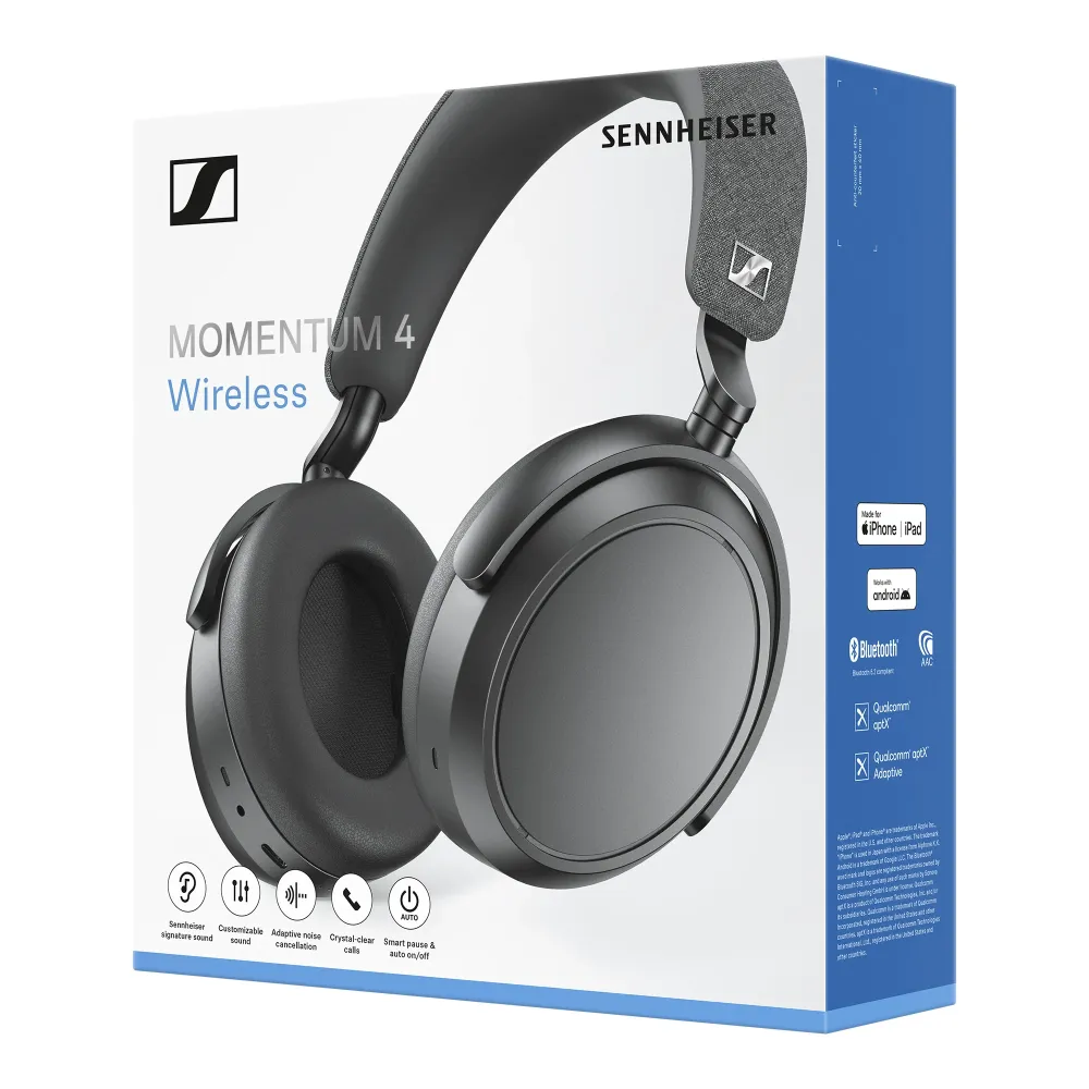 Sennheiser Momentum 4 Wireless Black