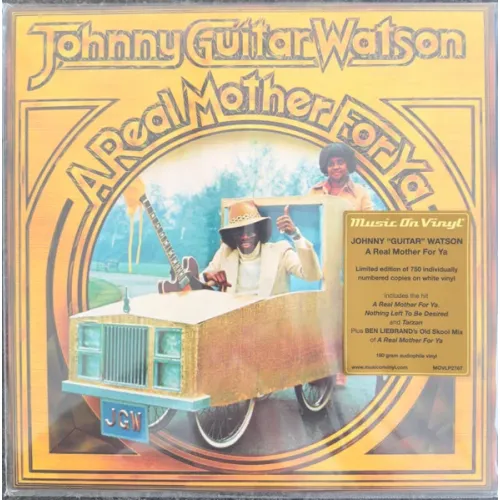 Johnny Guitar Watson – A Real Mother For Ya - White LP