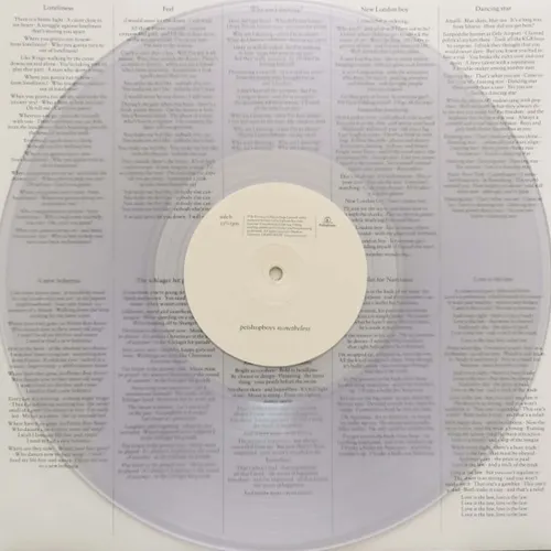 Pet Shop Boys - Nonetheless - Clear LP