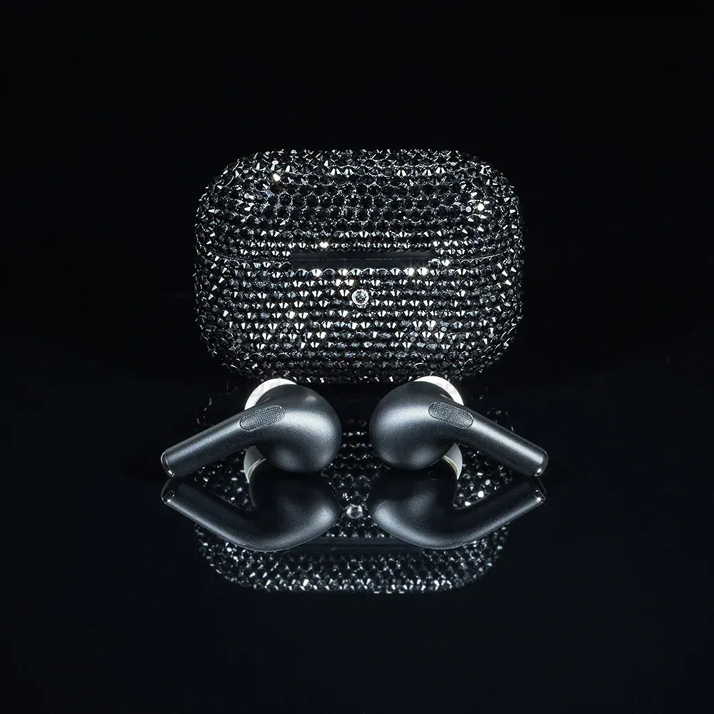 Apple AirPods Pro 2nd gen with MagSafe USB-C (2023) Swarovski Crystal Black