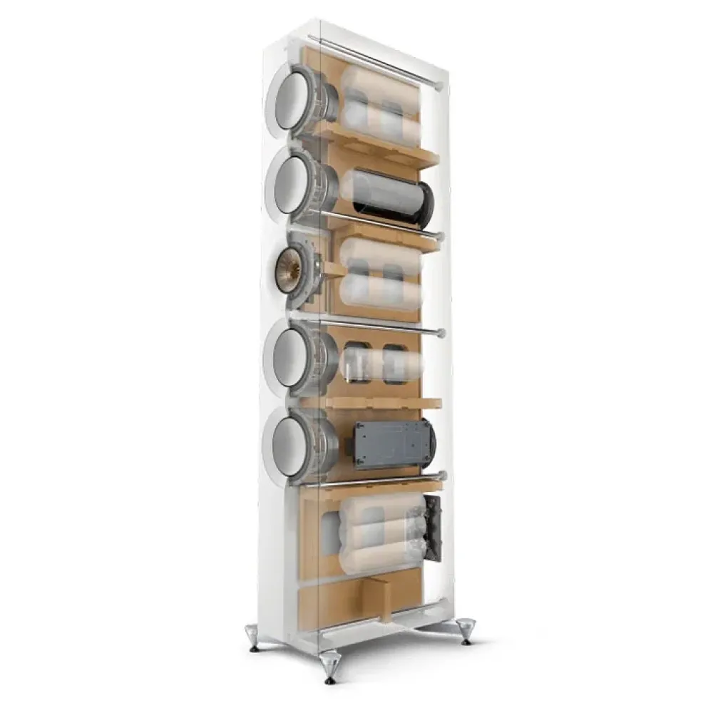 KEF Reference 5 Meta White Champagne