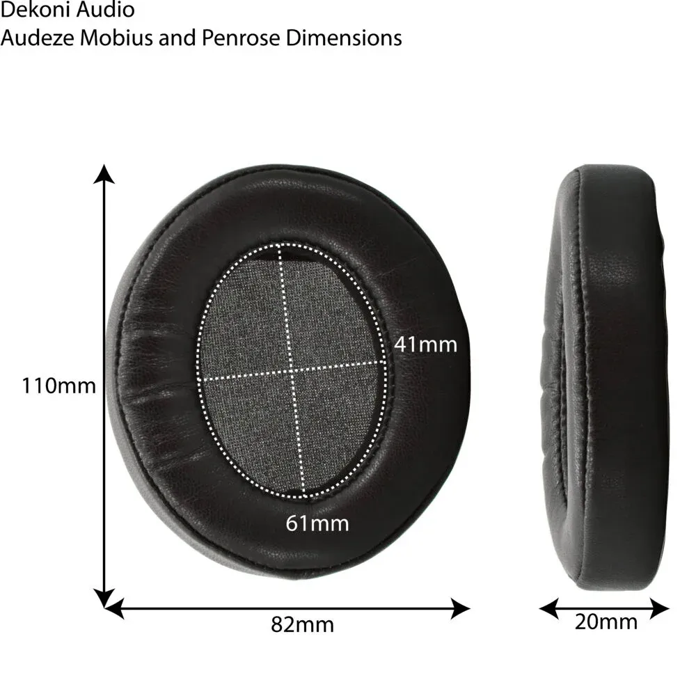 Dekoni Audio Choice Suede for Audeze Mobius & Penrose